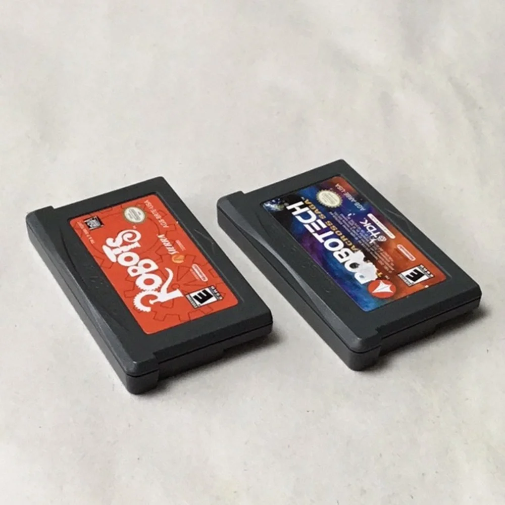 Robotech The Macross Saga Nintendo Gameboy Advance Game & Robots GBA Tested